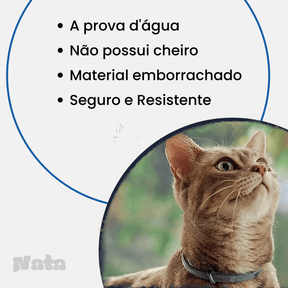 Colar SafePet - Anti Pulgas e Carrapatos [8 Meses de Proteção]