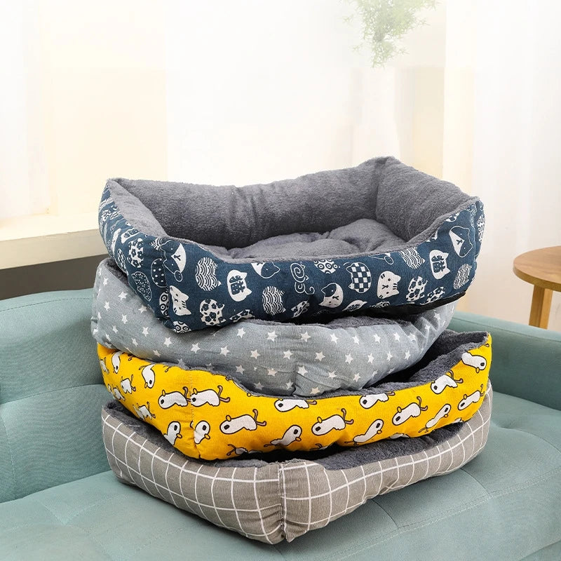 Cama Acolchoada e Estampada - Pet Friendly